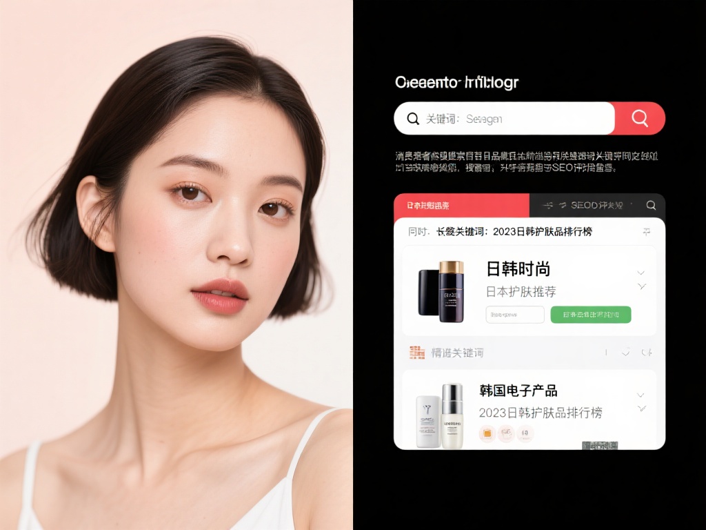 理解消费者在搜索日韩精品时使用的关键词，